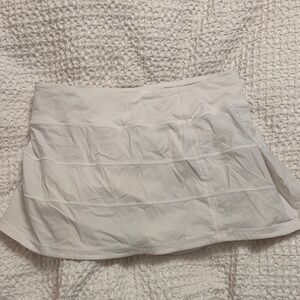 Lululemon Athletica White Mini Skirt